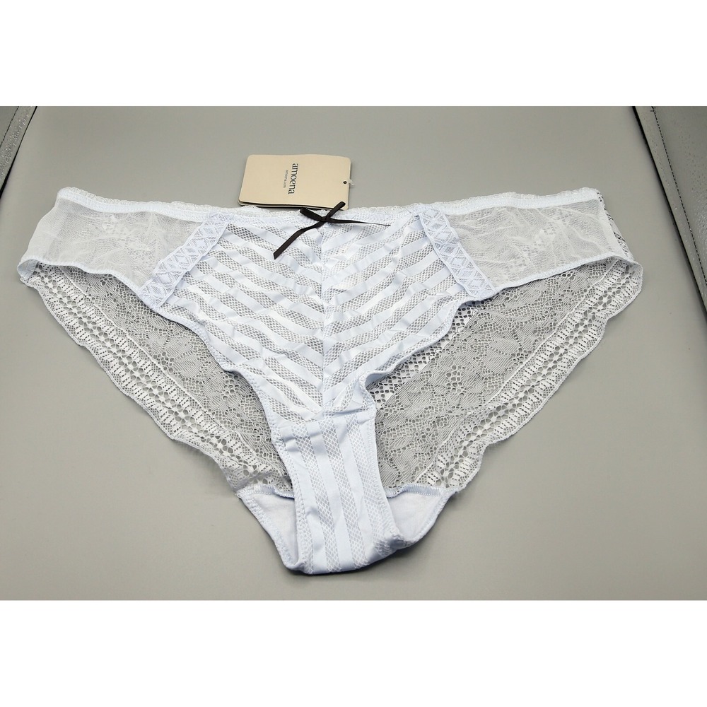 Amoena Women's Evelina Panty, LOT OF 2, Blue+Purple, Size 14, NEW